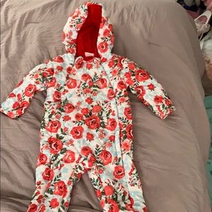 6-12 infant girl snow suit